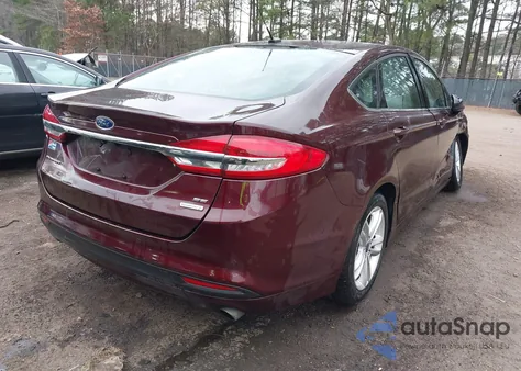 2018 Ford Fusion Se from USA, damaged, VIN 3FA6P0HDXJR184402